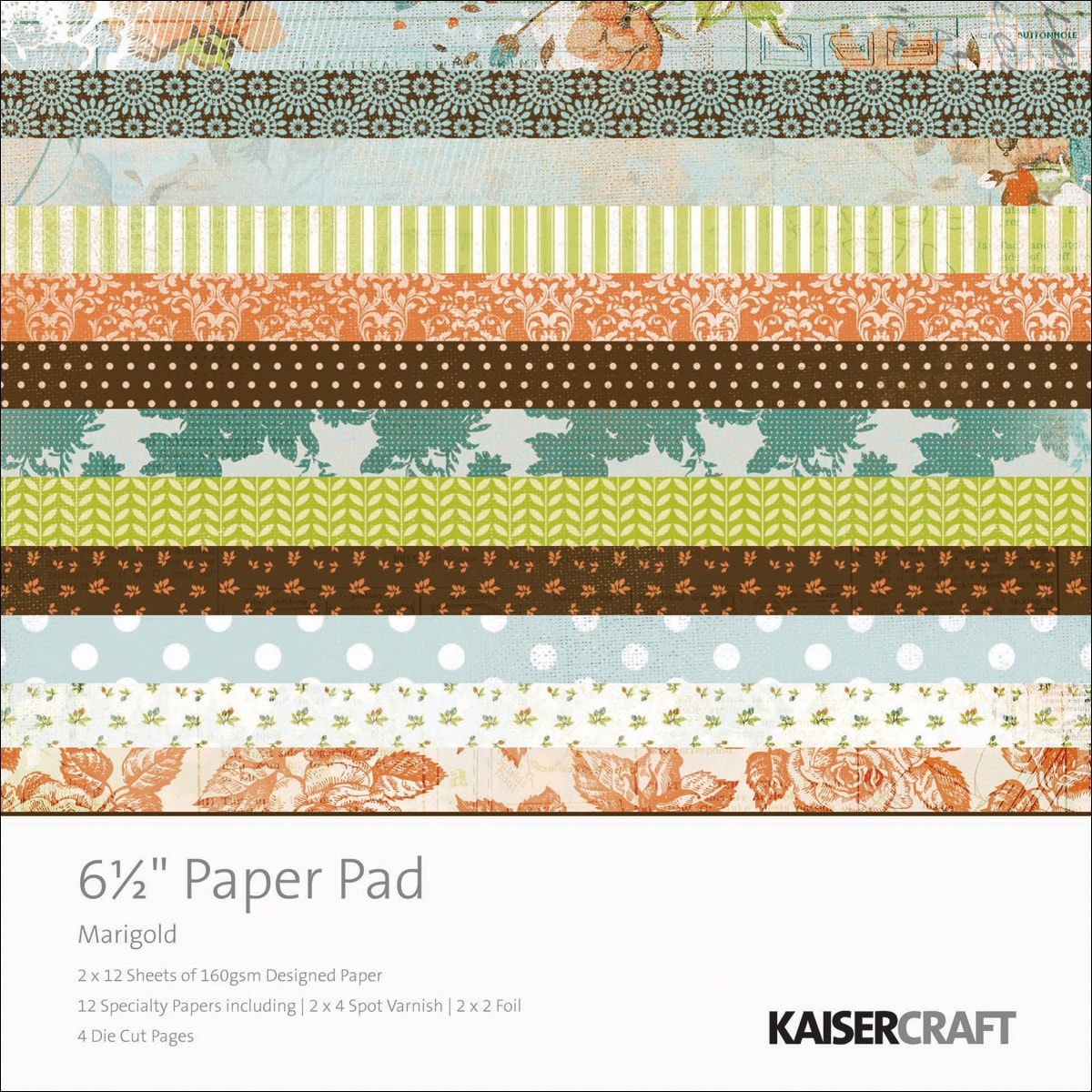 Marigold Paper Pad 6.5x6.5