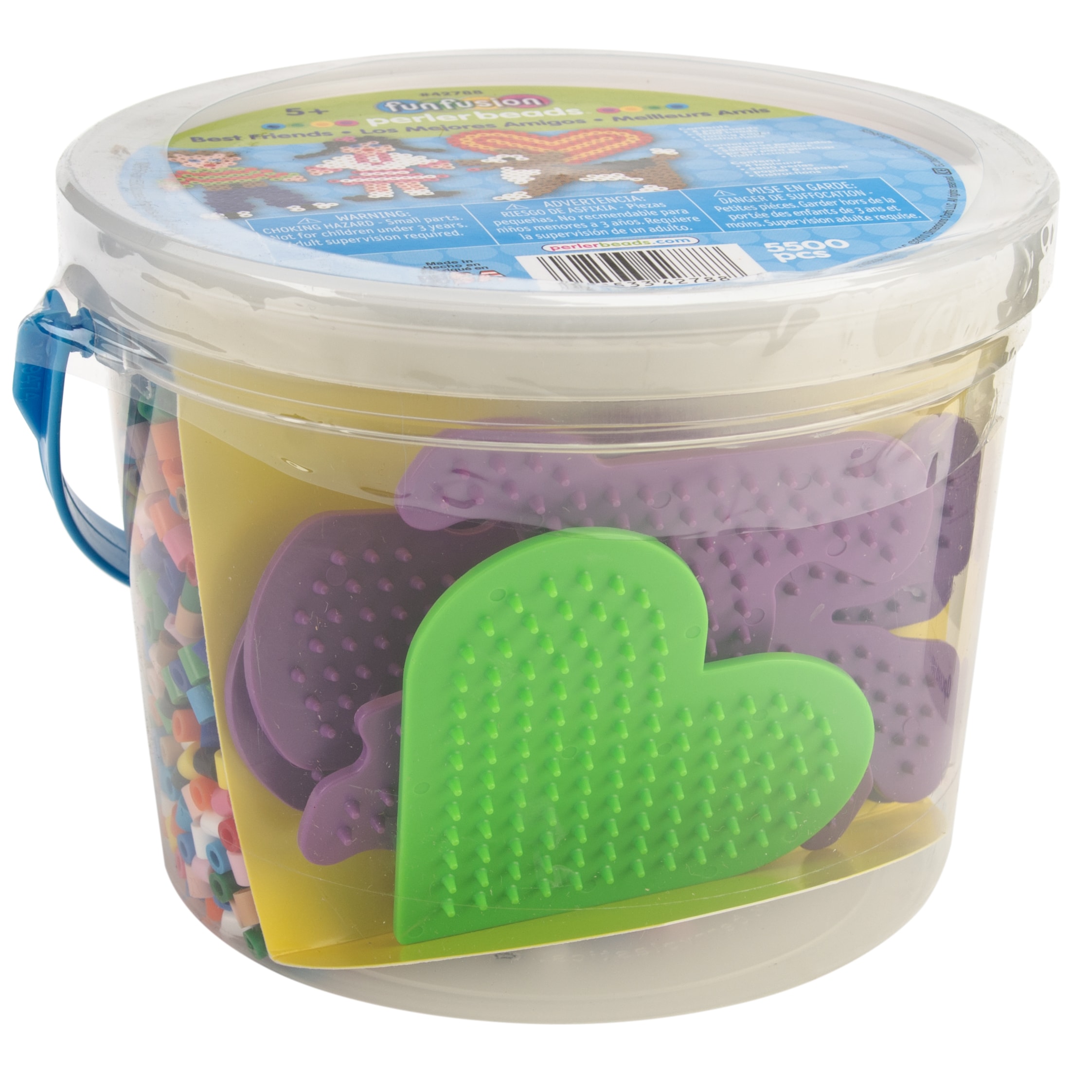 Perler Fun Fusion Fuse Bead Activity Bucket best Friends