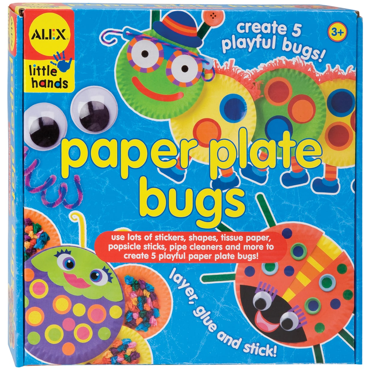 Paper Plate Bugs Kit