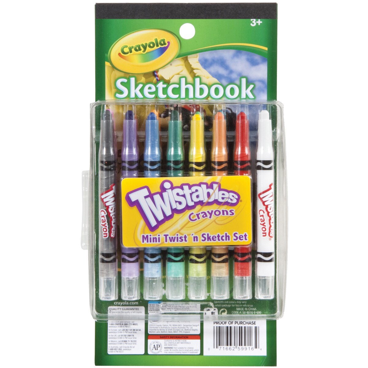 Crayola Mini Twistable Crayons and Paper Set