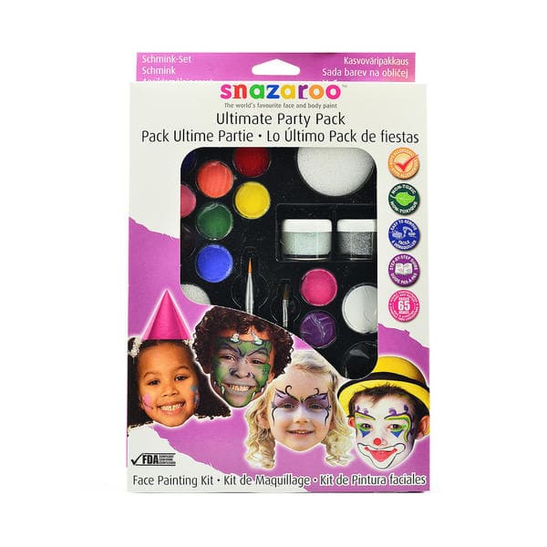 Snazaroo Ultimate Party Pack Face Painting Kit