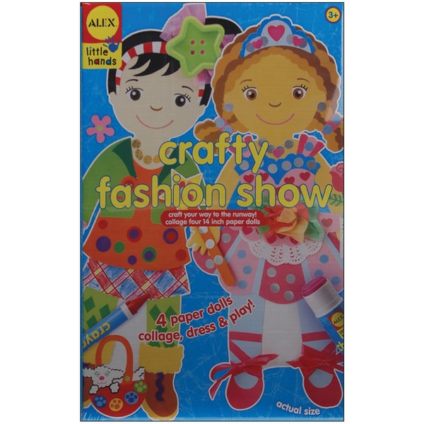 Little Hands Crafty Fashion Show Kit  Alex Toys Activity Kits