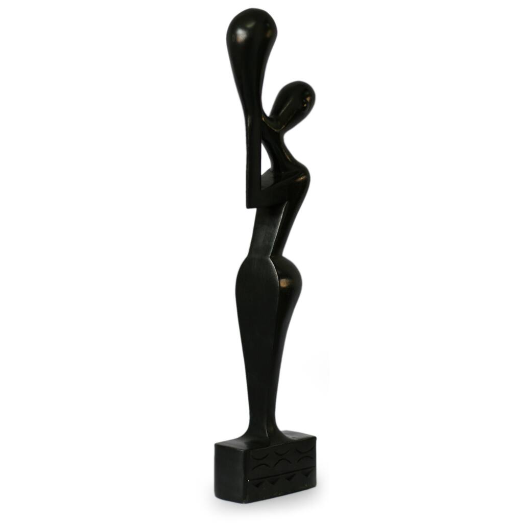 Sese Wood 'Call to Unity' Sculpture (Ghana)
