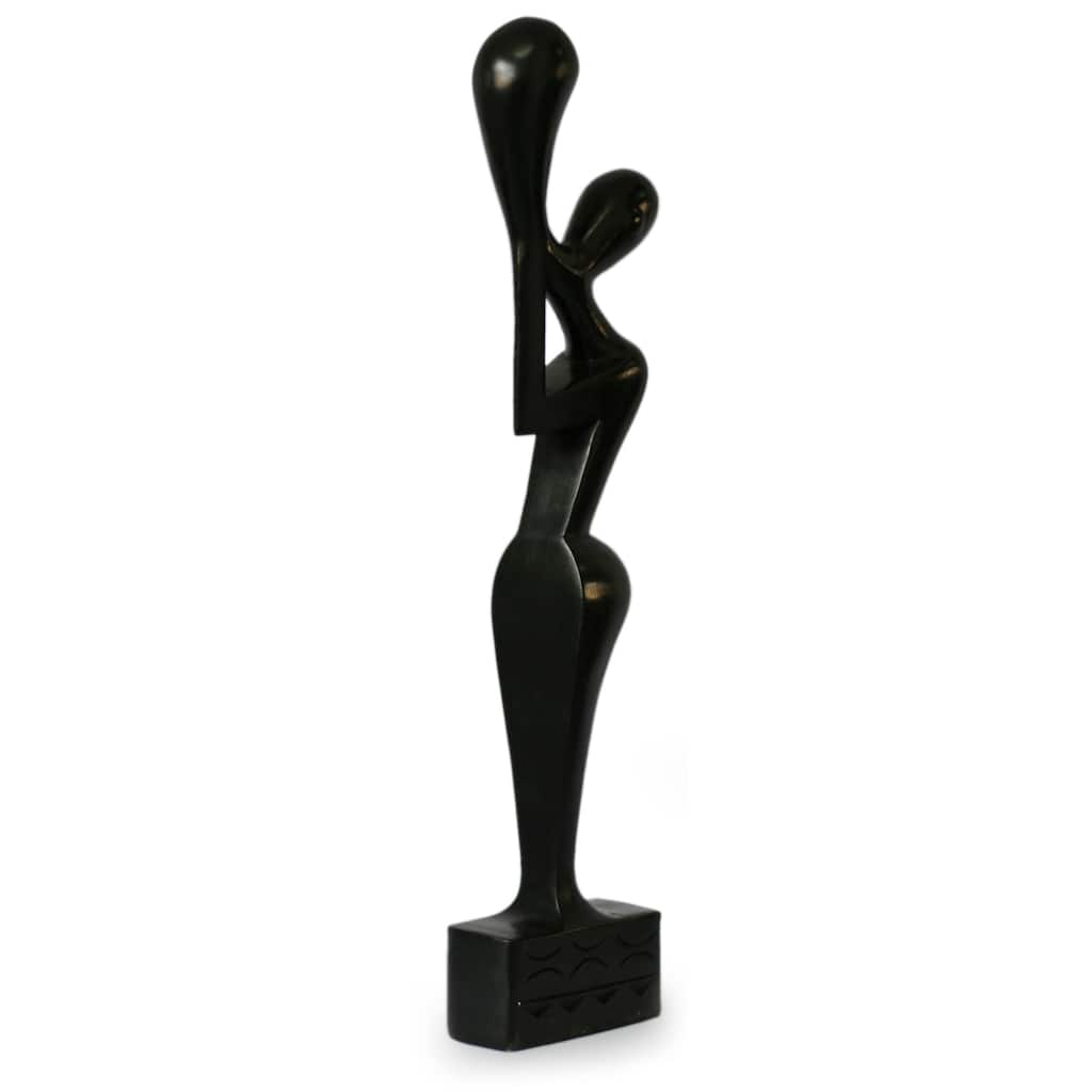 Sese Wood 'Call to Unity' Sculpture (Ghana)