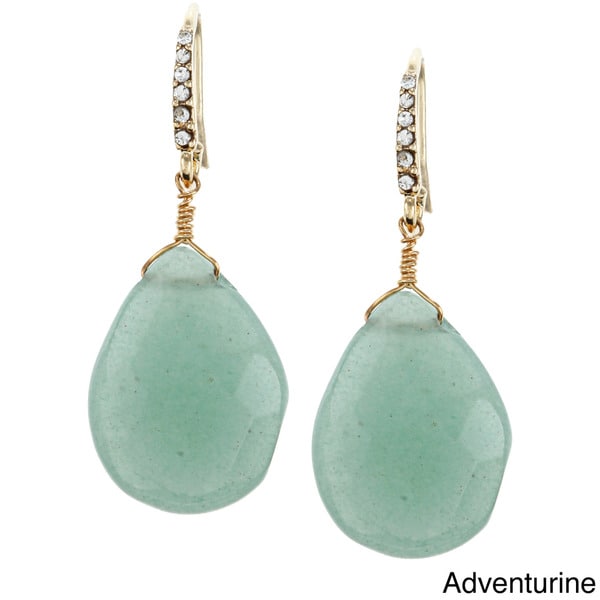 Carolee Teardrop Dangle Earrings Carolee Fashion Earrings