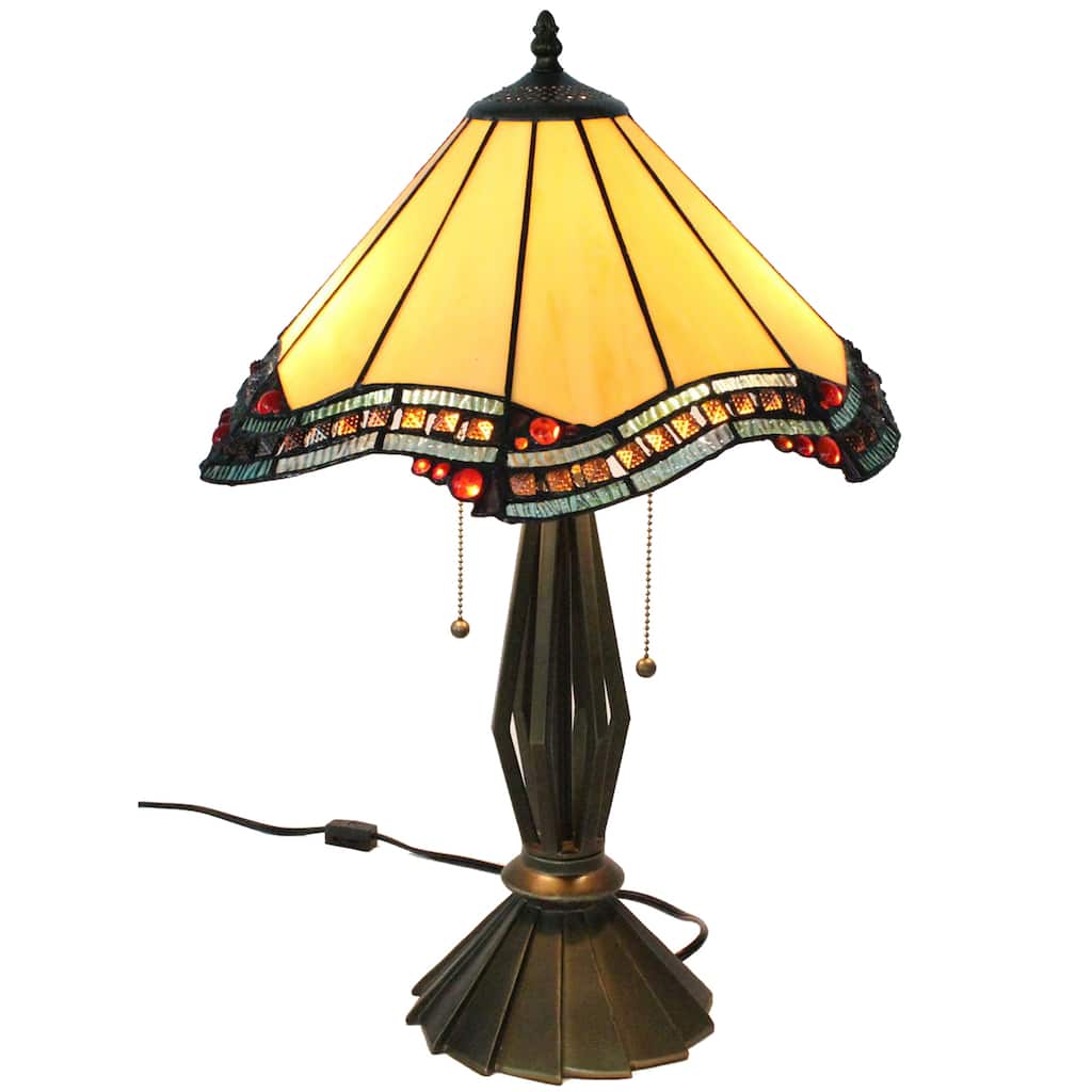 Tiffany Style "Citrine" Table Lamp