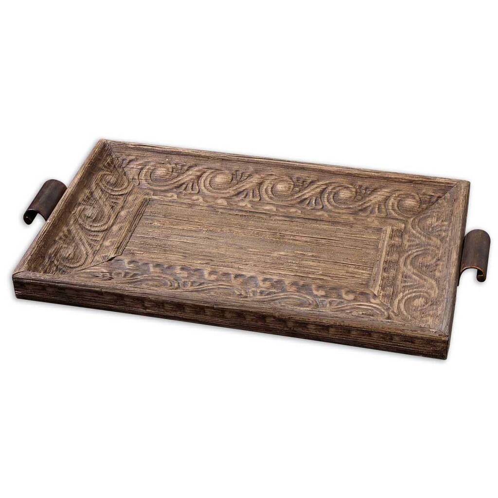 Uttermost Camillus Antique Stain Tray