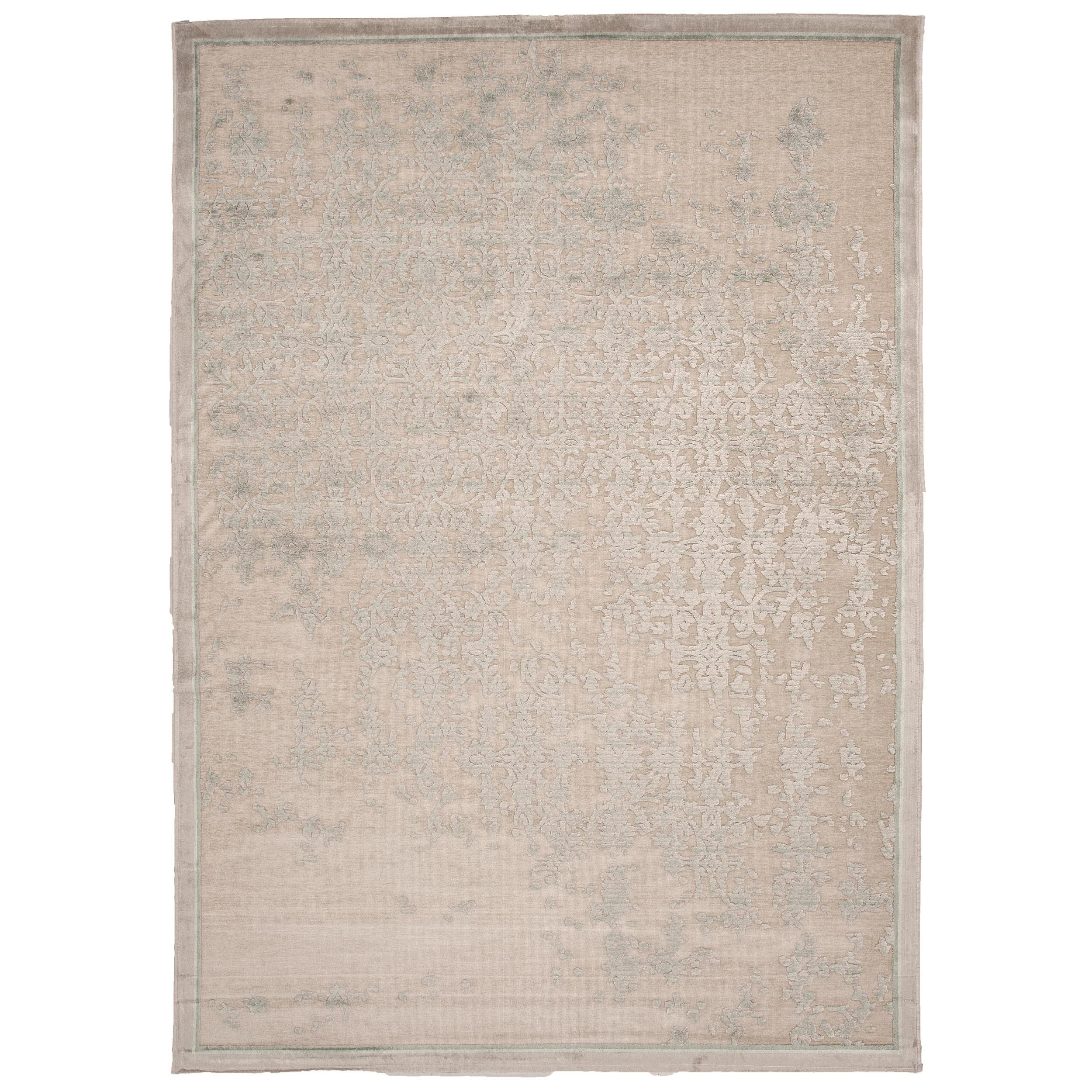 Modern Abstract Viscose/chenille Area Rug (9 X 12)