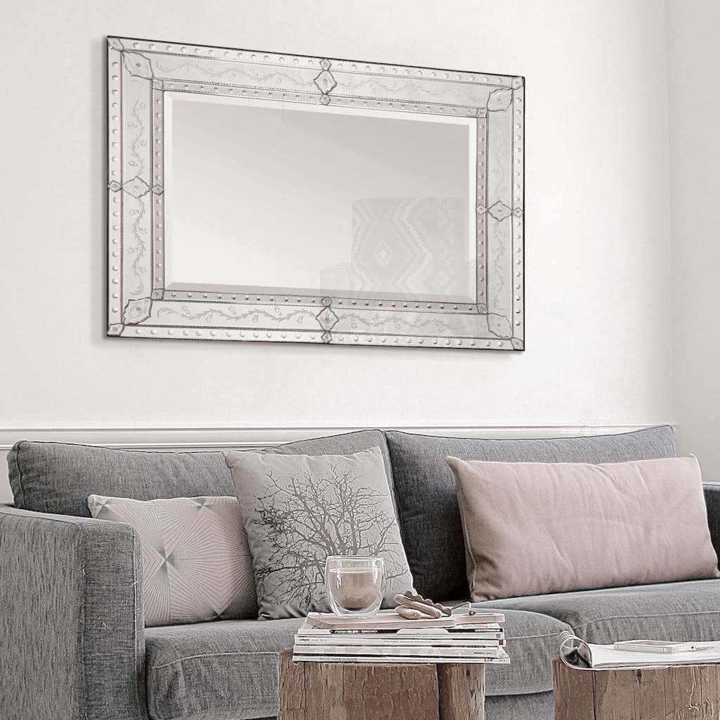 Ren Wil Gianna Etched Venetian Mirror
