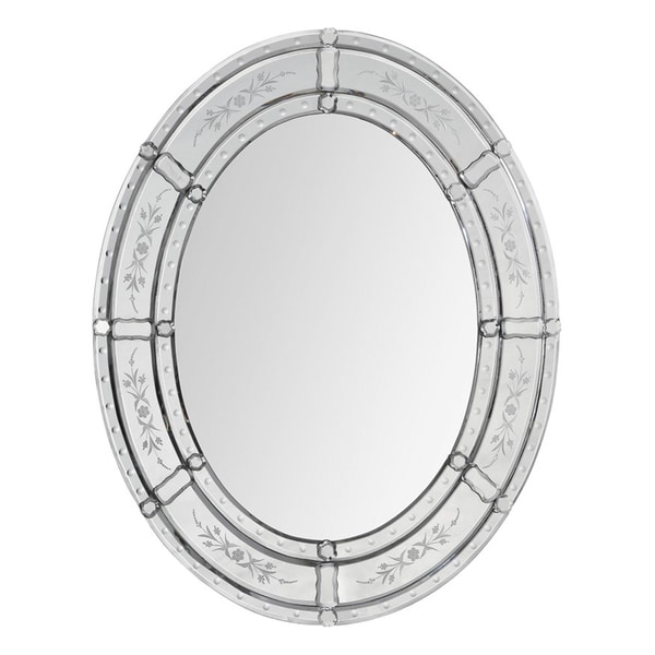 Lucia Etched Venetian Mirror