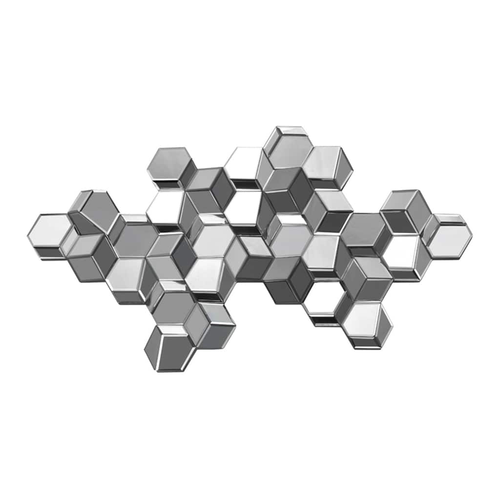 Ren Wil Manhattan Sculpture 3D Cube Mirror