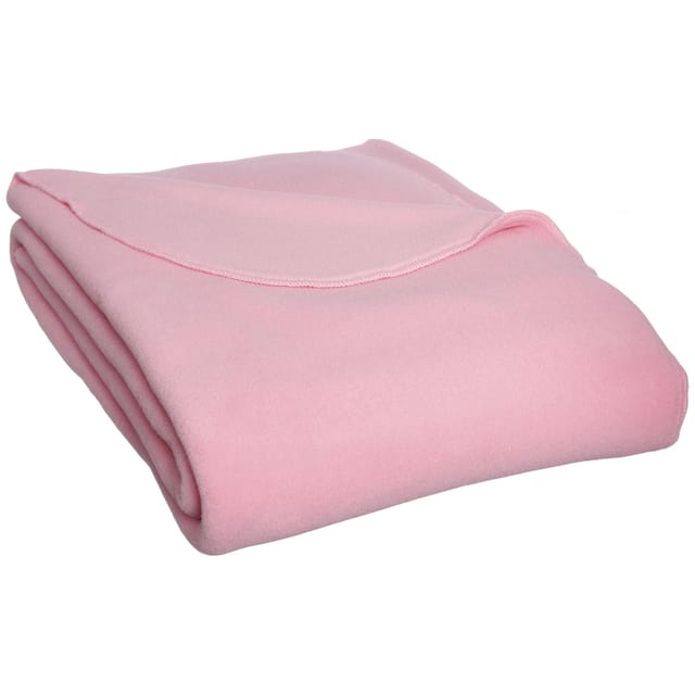 Kenyon Polartec Fleece Indoor/ Outdoor 34 x 36-inch Lap Blanket - Pink - Blanket - Victorian