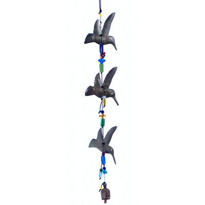 Handmade Hummingbirds Wind Chime (India)