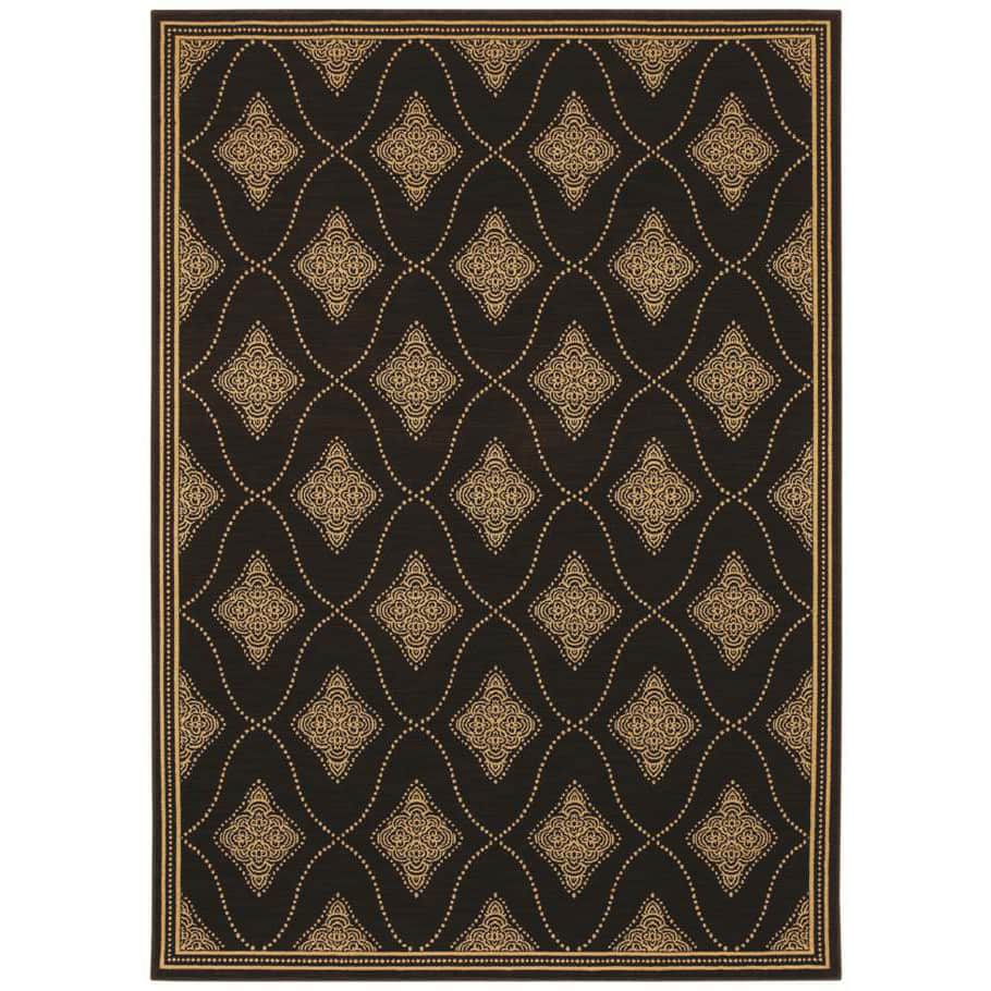 Tommy Bahama Cipollini Trellis Black Rug