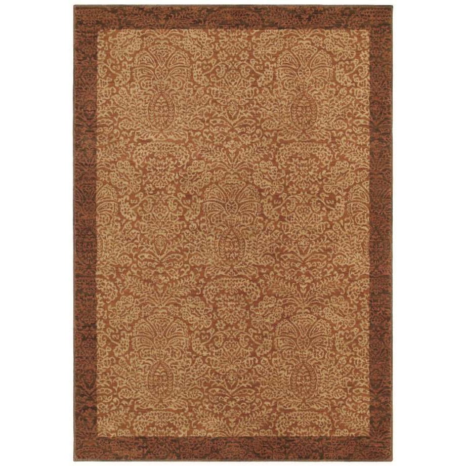 Tommy Bahama Home Rugs Spice Seaspray Damask Transitional Rug (110 X 29)