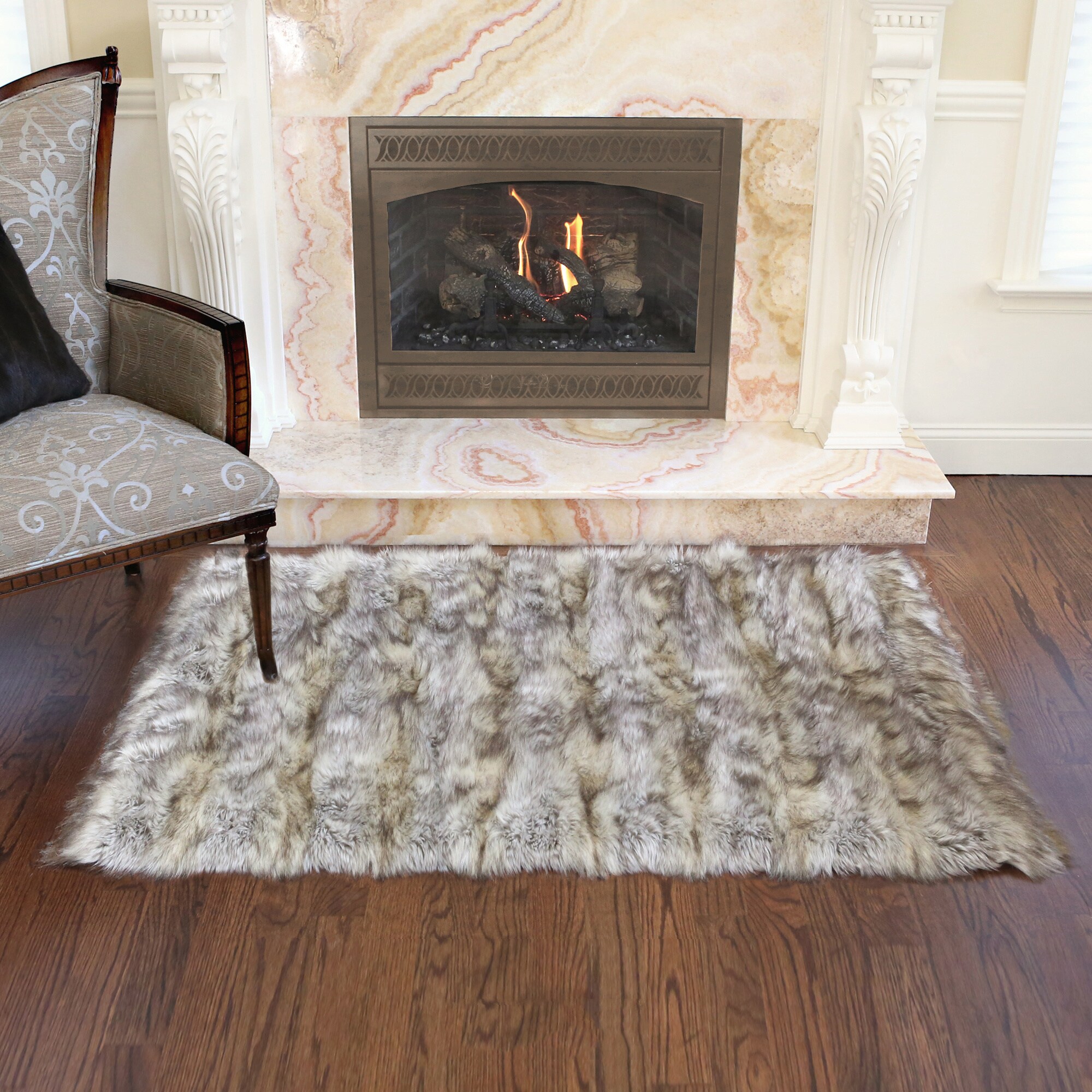 Buy White Faux Fur Area Rugs Online At Overstockcom Our Best