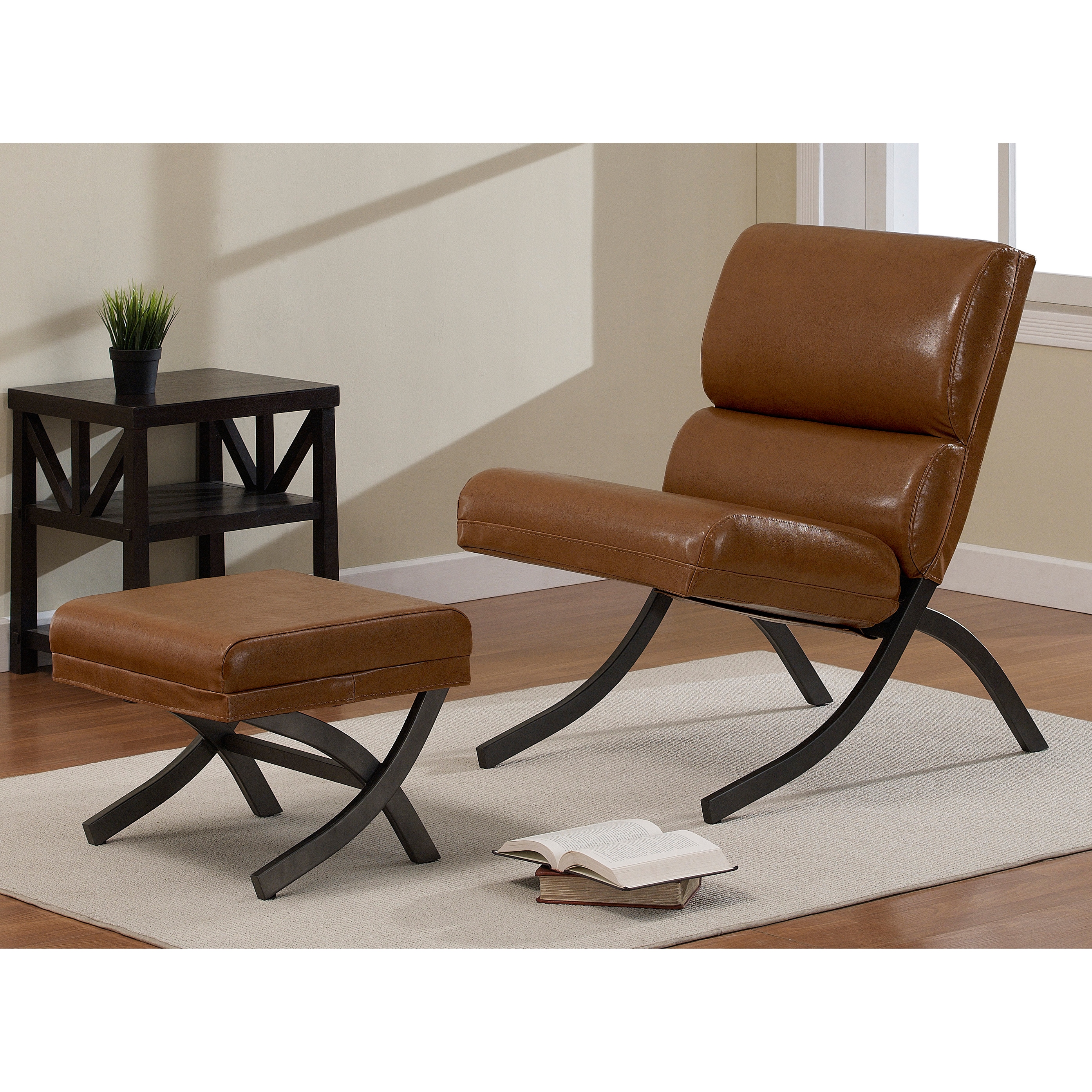 Rialto Camel Chair and Ottoman Was $249.99 Today $155.99 Save 38%