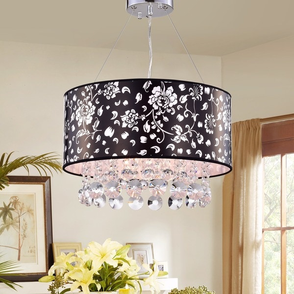 Claire Crystal 3-light Chandelier