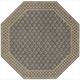preview thumbnail 4 of 12, Nourison Vallencierre VA26 Area Rug 8' Octagon - Grey - N/A