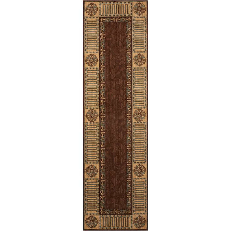 Nourison Vallencierre Area Rug - 3'6" x 5'6" - Brown