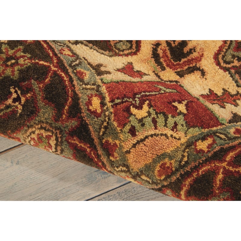 Nourison Hand Tufted Jaipur Red Rug