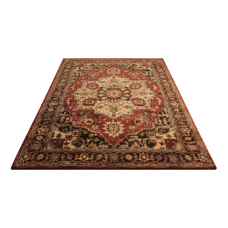 Nourison Hand Tufted Jaipur Red Rug