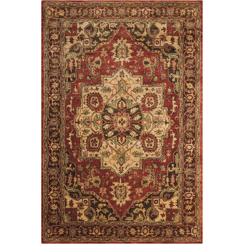 Nourison Hand Tufted Jaipur Red Rug