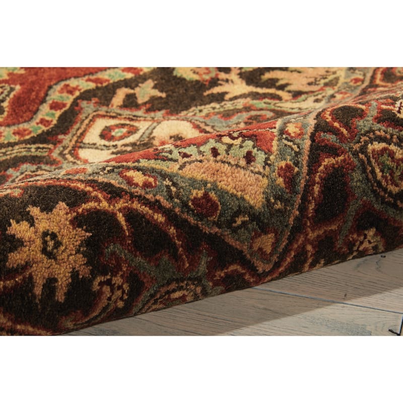 Nourison Hand Tufted Jaipur Red Rug