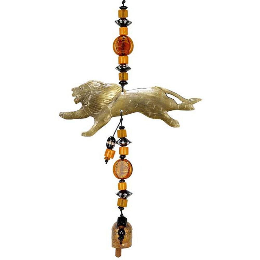 Handmade King of the Jungle Wind Chime (India)