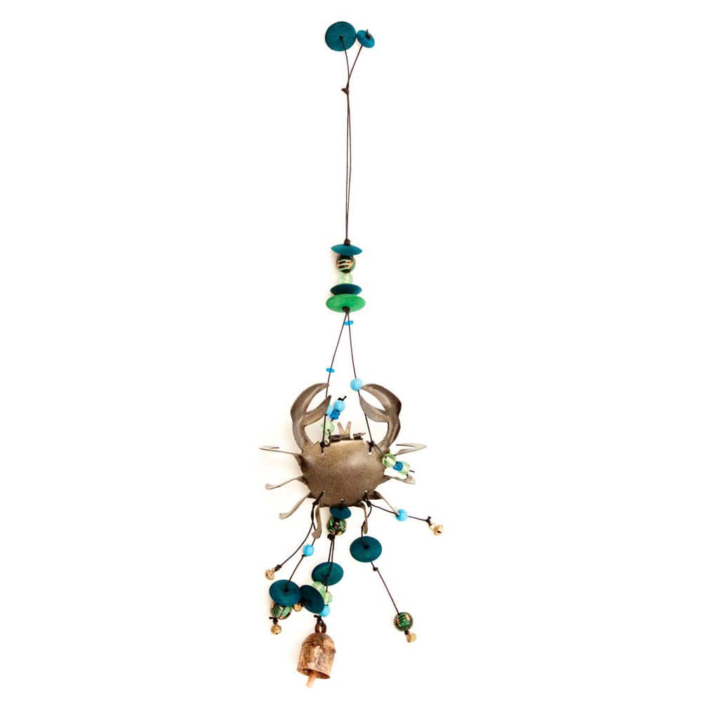 Handmade Maine Crab 3-D Wind Chime (India)