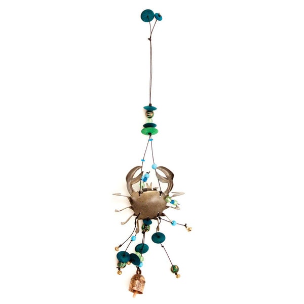 Handmade Maine Crab 3 D Wind Chime India Free Shipping On Handmade Maine Crab 3 D Wind Chime India