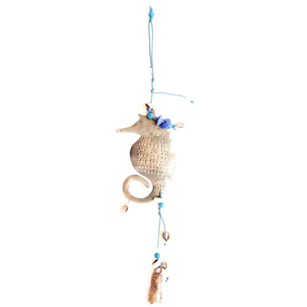 Handmade Sea Horse Wind Chime (India)