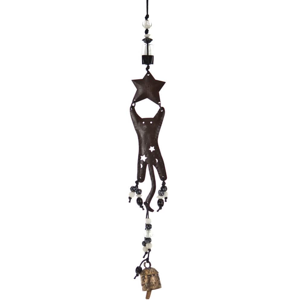 Handmade Hang In There Wind Chime (India)