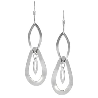 Tressa Collection Sterling Silver Circle Dangle Earrings Tressa Sterling Silver Earrings