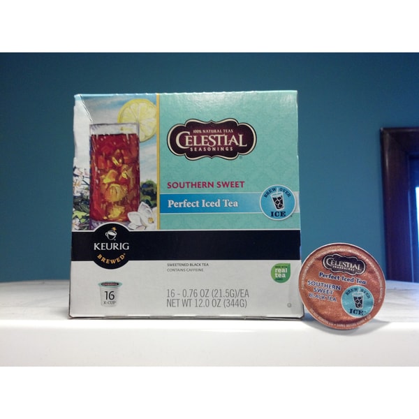 Celestial Seasonings Perfect Southern Sweet Iced Tea K Cups for Keurig Brewers (Case of 96) Tea