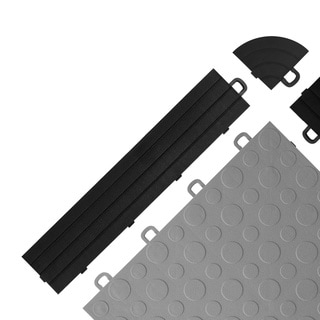 BlockTile UV-resistant Interlocking Ramp Edges without Loops - (12 ...