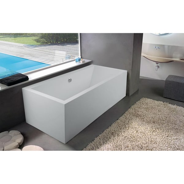 Aquatica PureScape 714M Freestanding AquaStone Bathtub