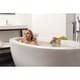 preview thumbnail 2 of 8, Aquatica PureScape 174B-Wht Freestanding Acrylic Bathtub