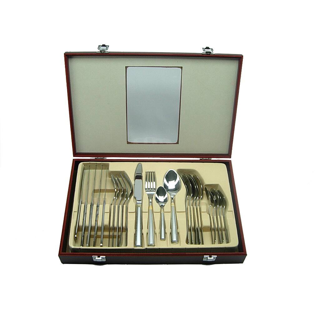 Fabulous Threestar Cyrus 24-piece Flatware Set
