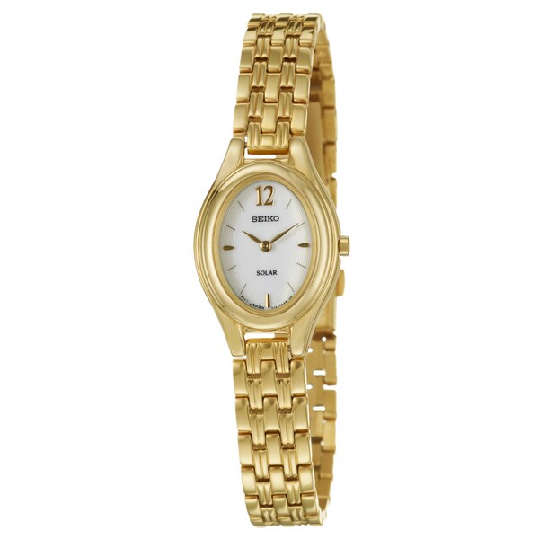 seiko gold plated stainless steel