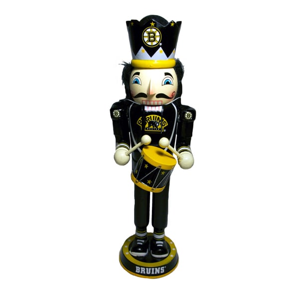 NHL Team 14-inch Drummer Nutcracker