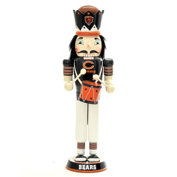 NFL Team 14-inch Drummer Nutcracker