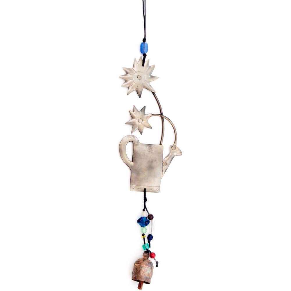 Handmade Watering the Flowers Wind Chime (India)