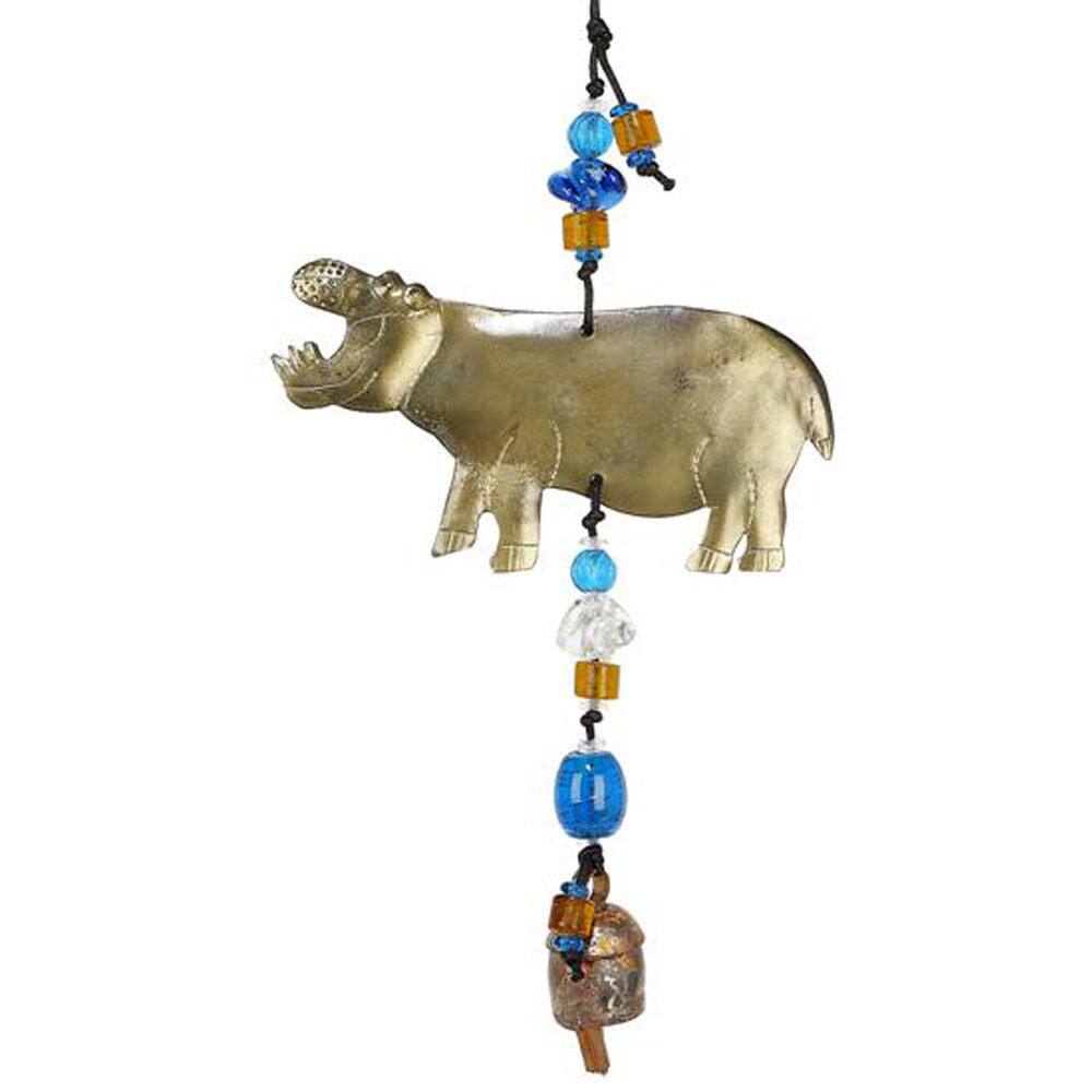 Handmade Hungry Hippo Wind Chime (India)