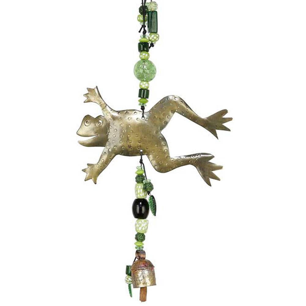 Handmade Hoppity, Hoppity Frog Wind Chime (India)