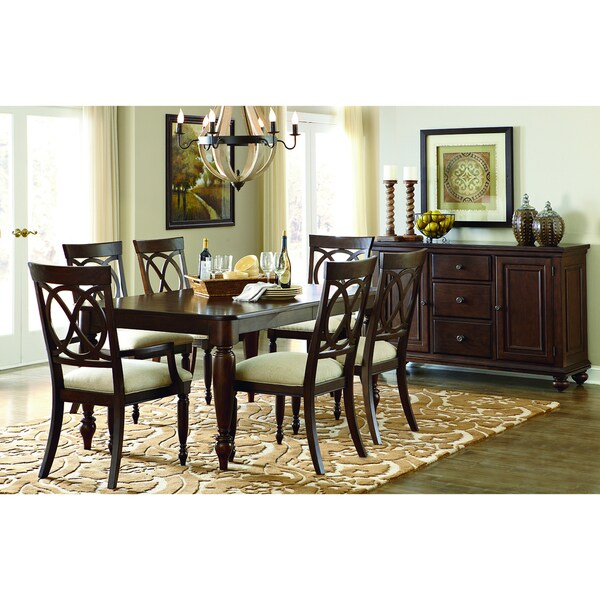 A.R.T. Furniture Suttons Bay 8piece Leg Table Dining Set Free Shipping Today