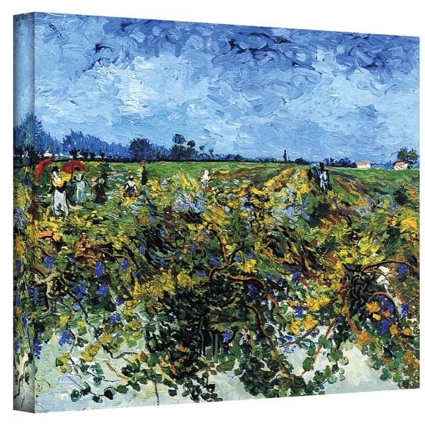 Steven Ainsworth Vineyard in Autumn Gallery Wrapped Canvas