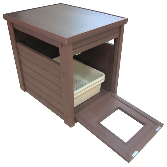 end table litter box enclosure