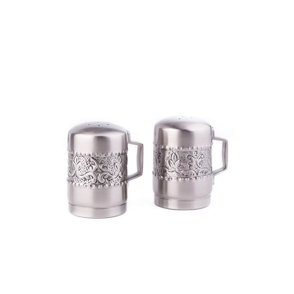 Old Dutch Victoria Antique Salt and Pepper Shaker Set