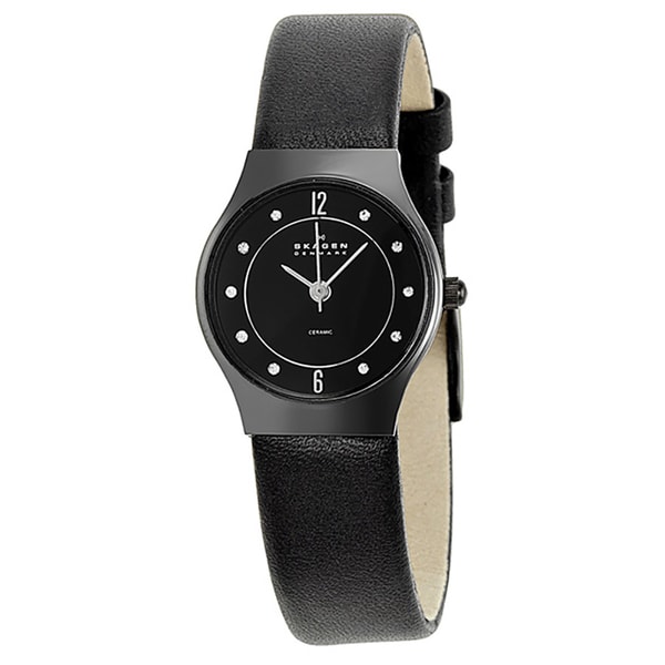 Skagen Womens Ceramic Crystal Watch   14983874  